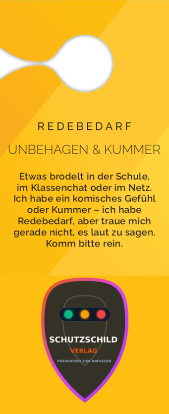 Türanhänger Gelb - Redebedarf